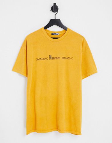 T-shirt oversize avec imprimé Lucky Lanes - foncé - Mennace - Modalova