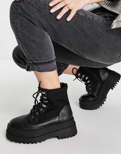 Bottines chunky style randonnée - Missguided - Modalova