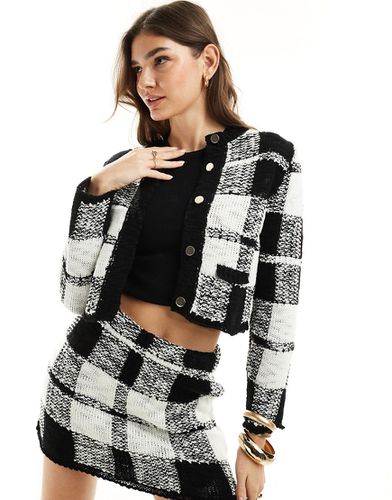 Gilet en maille bouclée - Miss Selfridge - Modalova