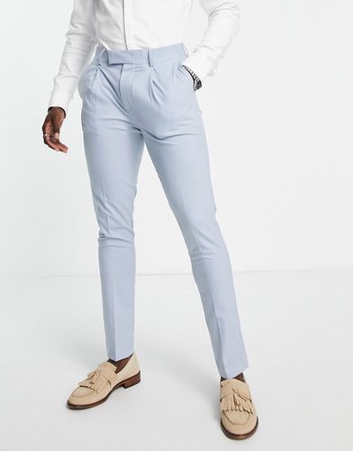 Camden - Pantalon de costume super skinny en tissu stretch de qualité supérieure - clair - Noak - Modalova