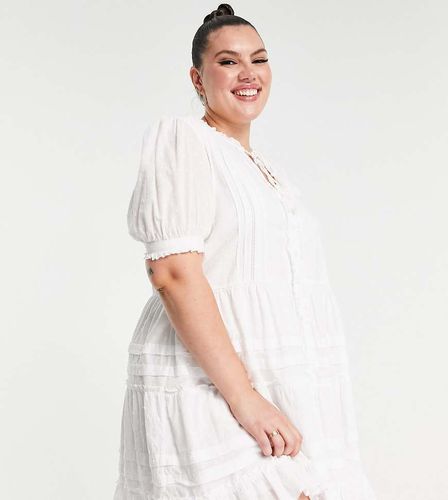 Cicly - Robe en broderie anglaise - Nobody's Child Plus - Modalova
