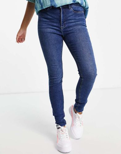 Callie - Jean skinny taille haute - Délavage moyen - Noisy May - Modalova