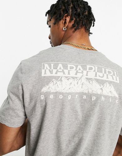 Seba - T-shirt imprimé au dos - Napapijri - Modalova
