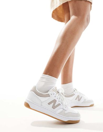 Baskets à semelle en caoutchouc - et beige - New Balance - Modalova