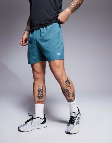 Sport Essentials - Short 5 pouces - Turquoise - New Balance - Modalova