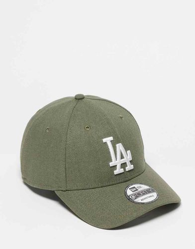 Forty - Casquette en lin LA Dodgers - Kaki - New Era - Modalova