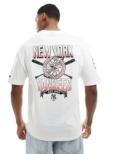 New York Yankees - T-shirt à imprimé baseball - New Era - Modalova