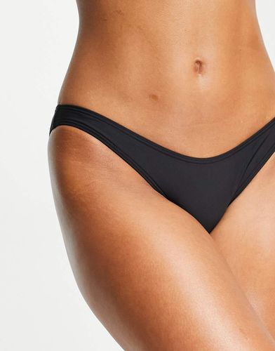 Bas de bikini en V - Noir - New Look - Modalova