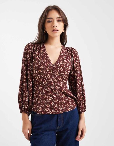 Blouse rtro  petites fleurs - New Look - Modalova