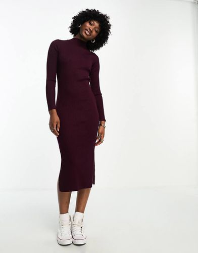 Resultats de la recherche missguided robe courte en maille c tel e col montant bordeaux rouge 48125103875103 Modalova