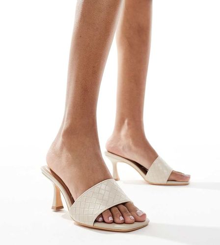 Mules tisses - cass - New Look Wide Fit - Modalova