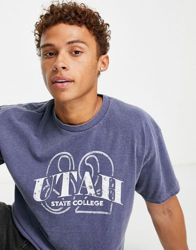 T-shirt à motif Utah State - New Look - Modalova