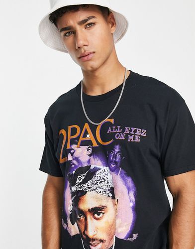 T-shirt à imprimé Tupac - New Look - Modalova