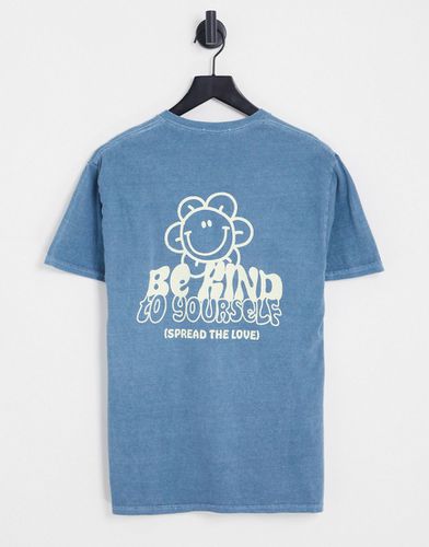 T-shirt oversize à imprimé Be Kind to Yourself » - New Look - Modalova
