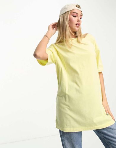 New Look - T-shirt oversize - Jaune - New Look - Modalova