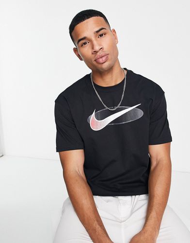 T-shirt oversize à logo virgule rétro - Nike - Modalova