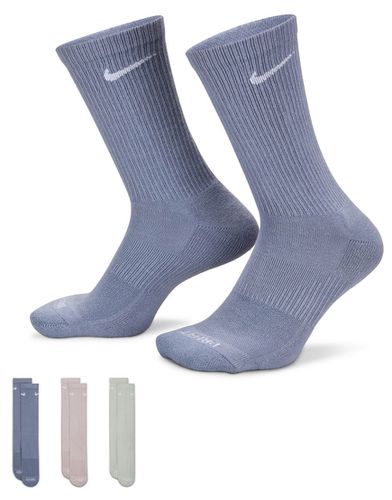 Plus - EveryDay - Lot de 3 paires de chaussettes rembourrées - Nike Training - Modalova