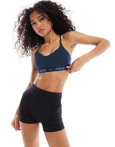 Indy - Brassière de sport à maintien léger en tissu Dri-FIT - Nike Training - Modalova