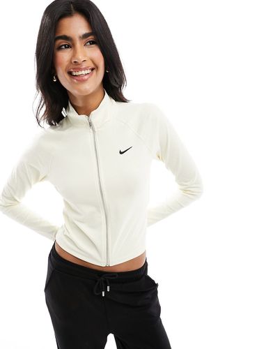 Veste zippée côtelé à petit logo virgule - voile - Nike - Modalova