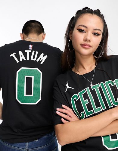 NBA Unisexe Boston Celtics Jayson Tatum - T-shirt unisexe basique à motif - Noir - Nike Basketball - Modalova