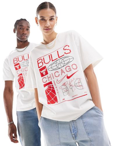 NBA Chicago Bulls - T-shirt unisexe à logo - Rouge/ - Nike Basketball - Modalova