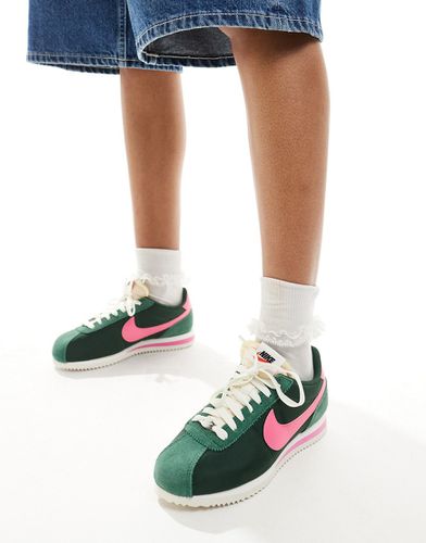Cortez TXT - Baskets unisexes - foncé et rose - Nike - Modalova