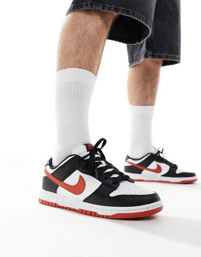 Dunk Low Retro - Baskets - , noir et rouge - Nike - Modalova