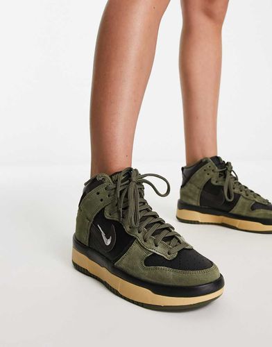 Dunk Rebel - Baskets montantes - Olive et noir - Nike - Modalova