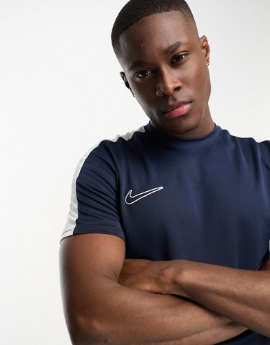 Academy - T-shirt à empiècements en tissu Dri-FIT - marine - Nike Football - Modalova