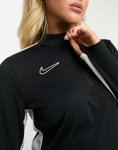 Academy - Top en tissu Dri-FIT avec col zippé et empiècement - Nike Football - Modalova