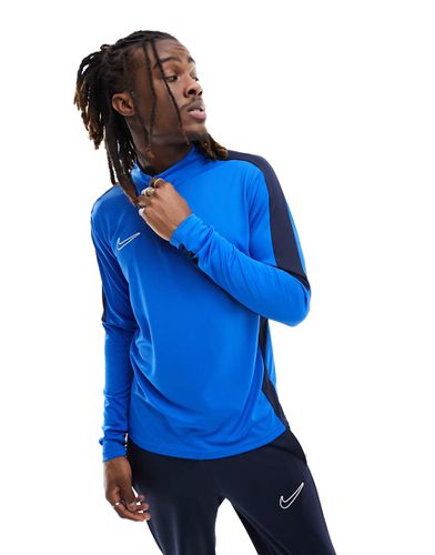 Academy - Top en tissu Dri-FIT avec col zippé et empiècement - Nike Football - Modalova