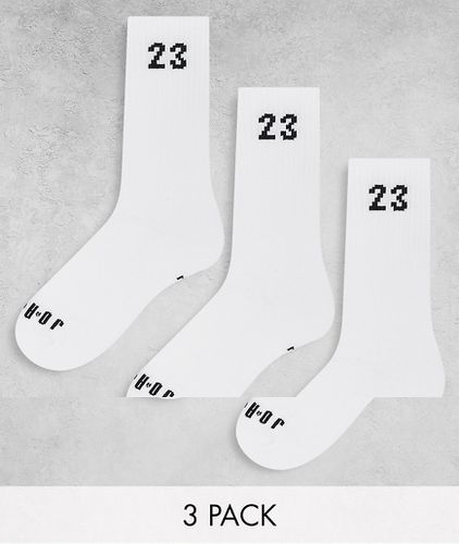 Nike - Essentials - Lot de 3 paires de chaussettes montantes - Jordan - Modalova