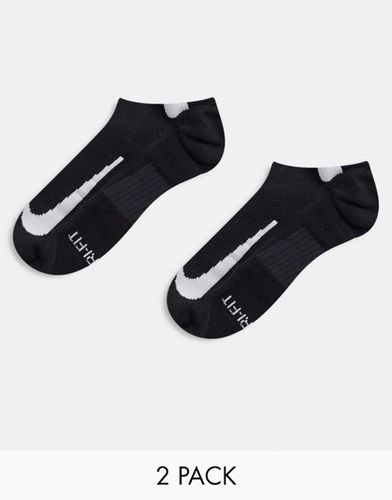 Lot de 2 paires de chaussettes unisexes invisibles - Nike Running - Modalova