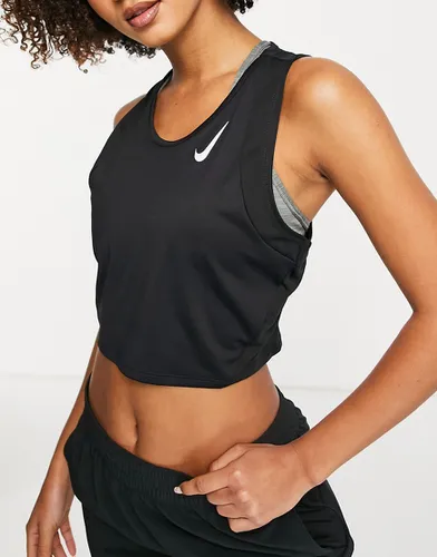 Race Day - Crop top en tissu Dri-FIT - Nike Running - Modalova