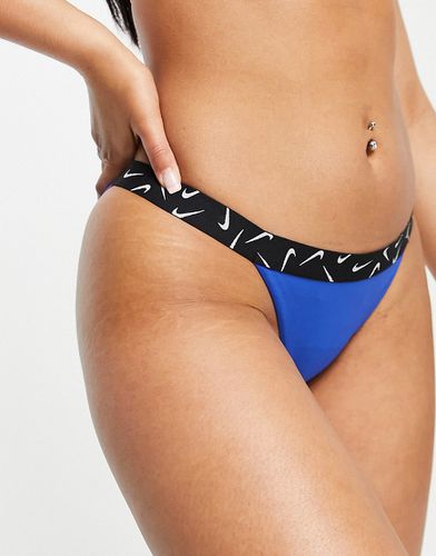 Bas de bikini avec bande élastiquée à logo virgule - Nike Swimming - Modalova