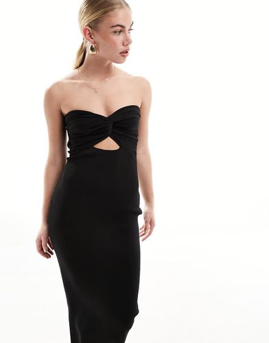 Robe bustier longueur mollet avec découpe - Sndys - Modalova