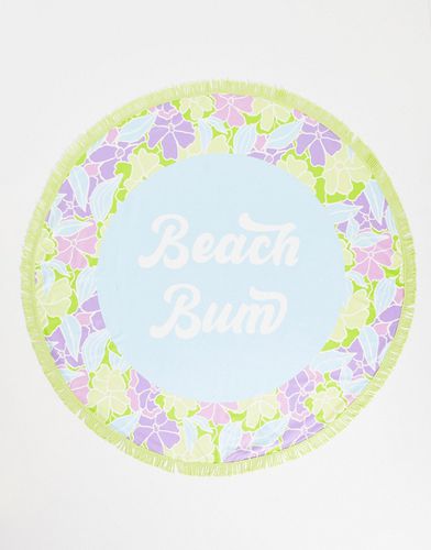 Beach Bum - Serviette à imprimé fleurs - South Beach - Modalova