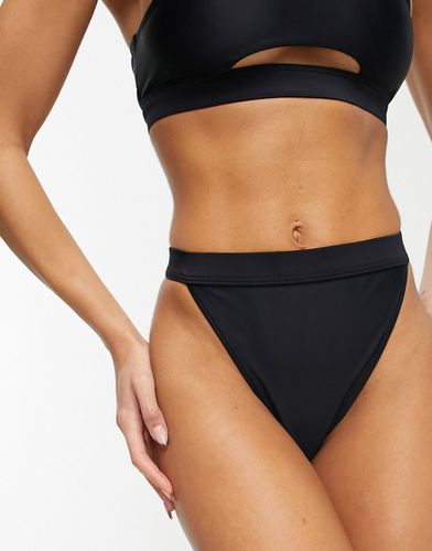 Mix and Match - Bas de bikini échancré à taille haute - South Beach - Modalova