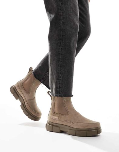 Explorer STRT - Bottines chelsea en daim - Taupe/sable mouillé - Sorel - Modalova