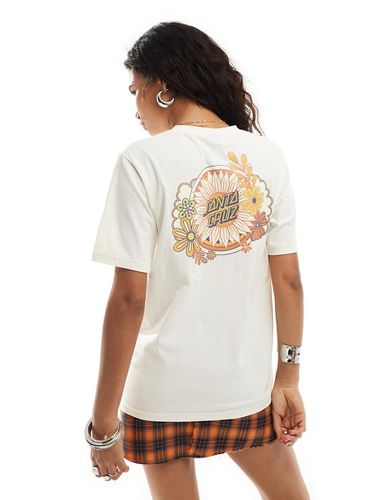 T-shirt avec imprimé fleurs au dos - cassé - Santa Cruz - Modalova