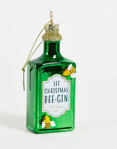 Décoration de Noël en forme de bouteille de gin - Sass & Belle - Modalova