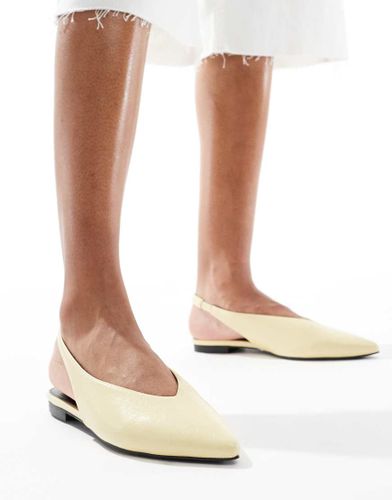 Lace - Chaussures plates  bride arrire - Citron - Schuh - Modalova