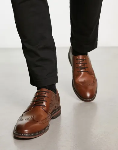 Raffe - Chaussures richelieu en cuir - Marron - Schuh - Modalova