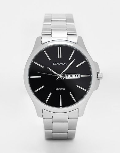 Montre bracelet à cadran noir - foncé - Sekonda - Modalova