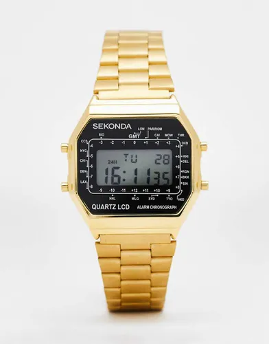 Sekonda - Montre digitale - Doré - Sekonda - Modalova