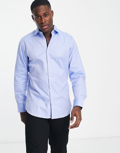 Chemise habillée ajustée facile à repasser - clair - Selected Homme - Modalova