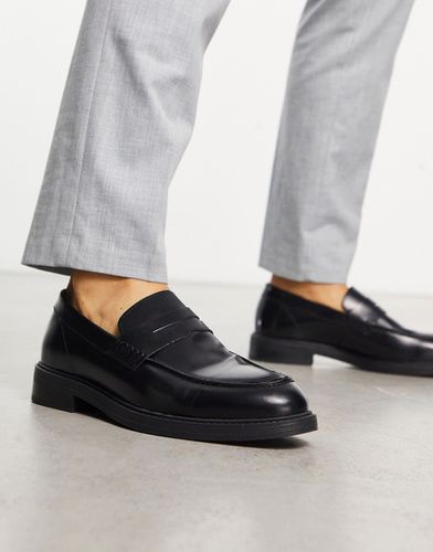 Mocassins en cuir - Noir - Selected Homme - Modalova