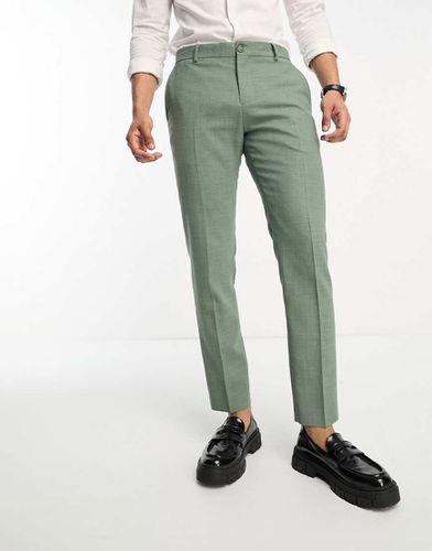 Pantalon de costume en lin mélangé - clair - Selected Homme - Modalova