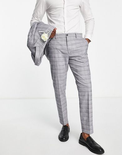 Pantalon de costume slim - Carreaux - Selected Homme - Modalova