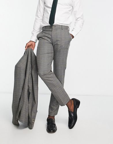 Pantalon de costume slim - Carreaux - Selected Homme - Modalova
